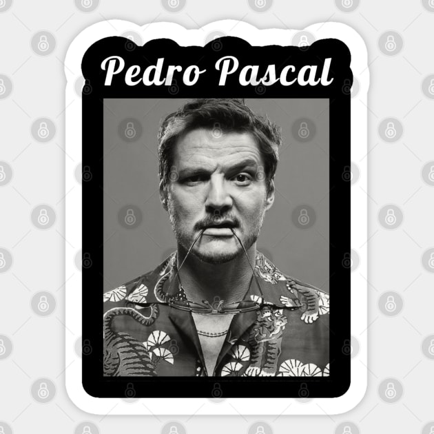 Pedro Pascal / 1975 Sticker by DirtyChais